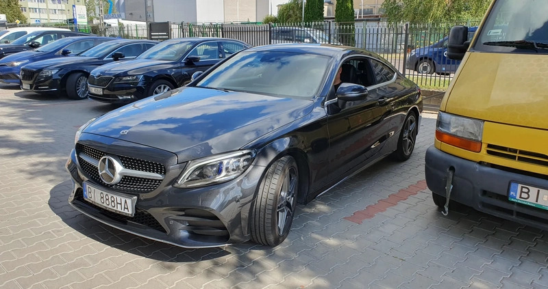 Mercedes-Benz Klasa C cena 135000 przebieg: 66000, rok produkcji 2018 z Białystok małe 326